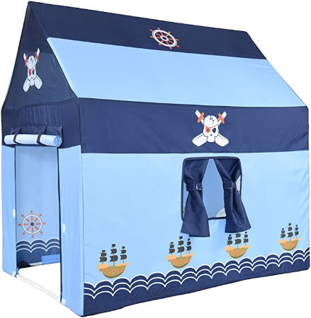 NARMAY Play Tent Pirate Club Playhouse for Kids